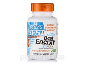 Best Energy featuring Niagen 75 mg - 60 Veggie Capsules by Doctor's Best Best Energy featuring Niagen 75 mg - 60 Veggie Capsules by Doctor's Best