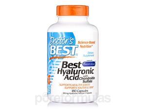Best Hyaluronic Acid with Chondroitin Sulfate - 180 Capsules by Doctor's Best Best Hyaluronic Acid with Chondroitin Sulfate - 180 Capsules by Doctor's Best