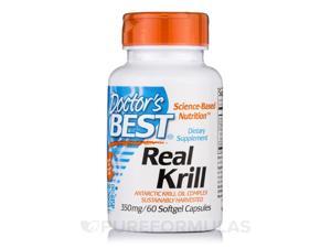 Real Krill 350mg - Doctors Best - 60 - Softgel Real Krill 350mg - Doctors Best - 60 - Softgel