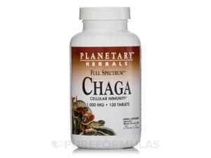 Full Spectrum Chaga 1000 mg - 120 Tablets by Planetary Herbals Full Spectrum Chaga 1000 mg - 120 Tablets by Planetary Herbals
