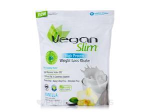 VeganSlim High Protein Weight Loss Shake, Vanilla - 24.2 oz (686 Grams) by Natu VeganSlim High Protein Weight Loss Shake, Vanilla - 24.2 oz (686 Grams) by Natu