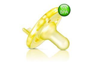 Philips Avent Soothie 0 to 3 Months - Yellow (Pack of 2) Philips Avent Soothie 0 to 3 Months - Yellow (Pack of 2)