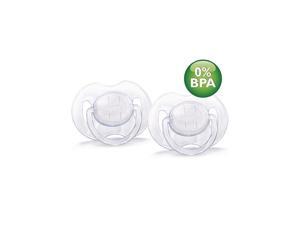 Philips Avent Translucent Clear Newborn Pacifier - 2 Pack Philips Avent Translucent Clear Newborn Pacifier - 2 Pack