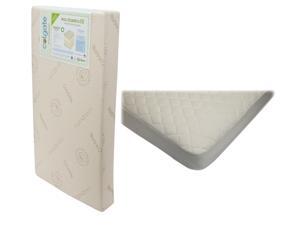 Colgate Eco Classica III Dual Firmness Eco-Friendlier Crib Mattress with Quilted Crib & Toddler Mattress Protector Colgate Eco Classica III Dual Firmness Eco-Friendlier Crib Mattress with Quilted Crib & Toddler Mattress Protector