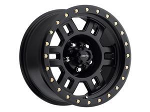 Vision 398 Manx 16x8 8x165.1/8x6.5" +0mm Matte Black Wheel Rim Vision 398 Manx 16x8 8x165.1/8x6.5" +0mm Matte Black Wheel Rim