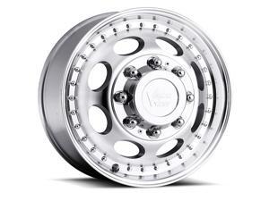 Vision 181 Hauler Dually Front 17x6.5 8x165.1/8x6.5" +121mm Machined Wheel Rim Vision 181 Hauler Dually Front 17x6.5 8x165.1/8x6.5" +121mm Machined Wheel Rim