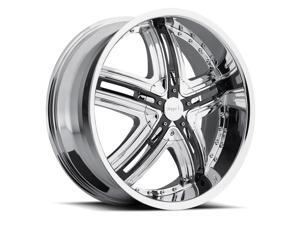 Pinnacle P60 Halo 20x8.5 5x110/5x115 +40mm Chrome/Black Wheel Rim Pinnacle P60 Halo 20x8.5 5x110/5x115 +40mm Chrome/Black Wheel Rim