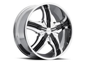 Pinnacle P40 Venice 20x7.5 5x114.3/5x120 +40mm Chrome Wheel Rim Pinnacle P40 Venice 20x7.5 5x114.3/5x120 +40mm Chrome Wheel Rim