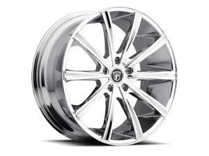 Pinnacle P80 Linear 24x9 5x115 +20mm Chrome Wheel Rim Pinnacle P80 Linear 24x9 5x115 +20mm Chrome Wheel Rim
