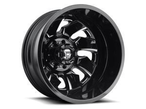 Fuel D574 Cleaver Dually 20x8.25 8x170 -227mm Black/Milled Wheel Rim Fuel D574 Cleaver Dually 20x8.25 8x170 -227mm Black/Milled Wheel Rim