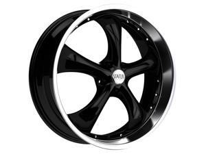 Status S818 Retro 22x8.5 5x114.3 +35mm Gloss Black Wheel Rim Status S818 Retro 22x8.5 5x114.3 +35mm Gloss Black Wheel Rim