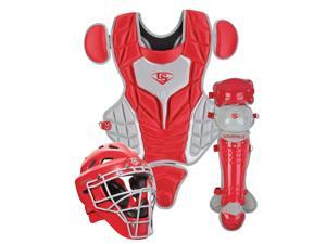 Louisville PGS514-STI Red / Gray Intermediate Series 5 3-Piece Catchers Set Louisville PGS514-STI Red / Gray Intermediate Series 5 3-Piece Catchers Set