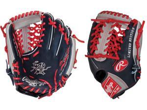 Rawlings PRO204NGMT 11.5 Heart of The Hide Navy / Red / Grey Baseball Glove Rawlings PRO204NGMT 11.5 Heart of The Hide Navy / Red / Grey Baseball Glove