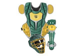 Louisville Slugger PGS514-STY Dark Green /Vegas Gold Youth Series 5 Catchers Set Louisville Slugger PGS514-STY Dark Green /Vegas Gold Youth Series 5 Catchers Set