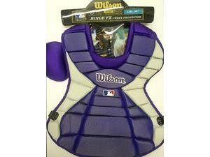 Wilson WTA3300 Purple Hinge FX 2.0 Pudge Pro Stock Adult 18" Chest Protector Wilson WTA3300 Purple Hinge FX 2.0 Pudge Pro Stock Adult 18" Chest Protector