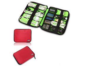 BUBM Purple Cable Organizer Electronics Accessories Case USB Drive Shuttle BUBM Purple Cable Organizer Electronics Accessories Case USB Drive Shuttle