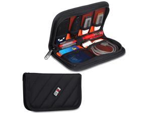 BUBM Black Electronics Accessories Case / USB Drive Shuttle / Cable Organizer Bag BUBM Black Electronics Accessories Case / USB Drive Shuttle / Cable Organizer Bag