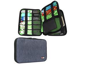 BUBM Universal Double Layer Travel Gear Organizer / Electronics Accessories Bag / Battery Charger Case BUBM Universal Double Layer Travel Gear Organizer / Electronics Accessories Bag / Battery Charger Case