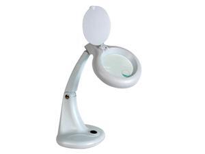 VELLEMAN DESK LAMP WITH MAGNIFYING GLASS 3 + 12 DIOPTRE - 12W - WHITE VELLEMAN DESK LAMP WITH MAGNIFYING GLASS 3 + 12 DIOPTRE - 12W - WHITE