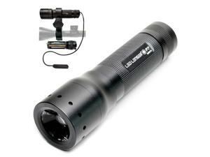 LED Lenser P7 with Pressure Switch + Gun Mount - 200 Lumens - Professional torch LED Lenser P7 with Pressure Switch + Gun Mount - 200 Lumens - Professional torch
