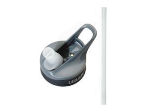 Camelbak Eddy Dark Grey Bottle Cap with bite valve and straw Camelbak Eddy Dark Grey Bottle Cap with bite valve and straw