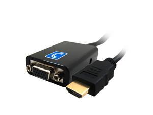COMPREHENSIVE CABLE 4IN HDMI A MALE TO VGA FEMALE COMPREHENSIVE CABLE 4IN HDMI A MALE TO VGA FEMALE