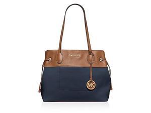 MICHAEL Michael Kors Marina North South Large Drawstring Tote (Navy) MICHAEL Michael Kors Marina North South Large Drawstring Tote (Navy)