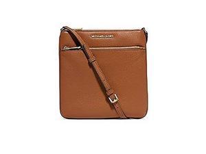 Michael Kors Riley Leather Flat Crossbody Brown Michael Kors Riley Leather Flat Crossbody Brown