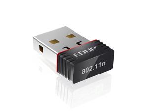 EDUP EP-N8508 Nano 802.11N 150Mbps USB 2.0 Wifi/WLAN Wireless Network Adapter Card EDUP EP-N8508 Nano 802.11N 150Mbps USB 2.0 Wifi/WLAN Wireless Network Adapter Card