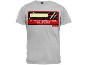 Shaun Of The Dead - In Case Of Zombie Attack T-Shirt Shaun Of The Dead - In Case Of Zombie Attack T-Shirt