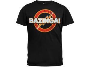 Big Bang Theory - Distressed Circle Bazinga T-Shirt Big Bang Theory - Distressed Circle Bazinga T-Shirt