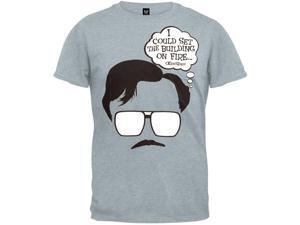 Office Space - Set The Building On Fire Soft T-Shirt Office Space - Set The Building On Fire Soft T-Shirt