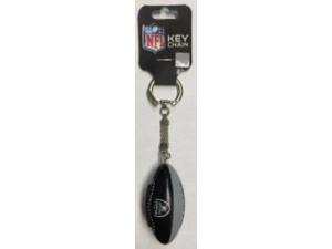 Oakland Raiders Mini Football Keychain Oakland Raiders Mini Football Keychain