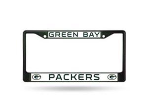 Green Bay Packers Anodized Green License Plate Frame Green Bay Packers Anodized Green License Plate Frame