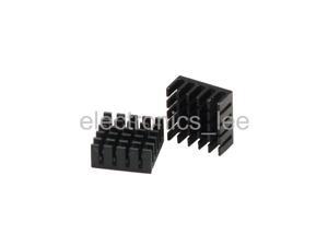 5pcs 22mm*22mm*10mm Black Heat Sink for Router CPU 5pcs 22mm*22mm*10mm Black Heat Sink for Router CPU