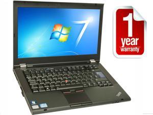 Refurbished: Lenovo ThinkPad T420 14" Notebook - Intel Core i5-2520M 2.5GHz - 4GB RAM - 16GB SSD - Webcam - DVD - Win 7 Pro