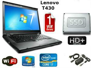 Lenovo Thinkpad T430 - i5-3320M 2.6GHz - 16GB Memory - 1 TB SSD - 14" HD+ 1600x900 Windows 7 Pro 64 - 1 YEAR WARRANTY Lenovo Thinkpad T430 - i5-3320M 2.6GHz - 16GB Memory - 1 TB SSD - 14" HD+ 1600x900 Windows 7 Pro 64 - 1 YEAR WARRANTY