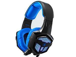 SADES SA-806 Professional Stereo PC Gaming Headset With Microphone & Volumn Controle & LED Light & 3.5mm Noise-cancelling Wired Headphone for Computer Gaming SADES SA-806 Professional Stereo PC Gaming Headset With Microphone & Volumn Controle & LED Light & 3.5mm Noise-cancelling Wired Headphone for Computer Gaming