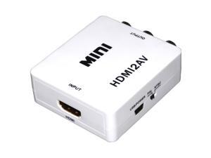 Hongta® HDMI to AV Composite RCA CVBS Video + Audio Signal Converter HDMI to AV Converter For TV PS3 PS4 VHS VCR DVD Hongta® HDMI to AV Composite RCA CVBS Video + Audio Signal Converter HDMI to AV Converter For TV PS3 PS4 VHS VCR DVD