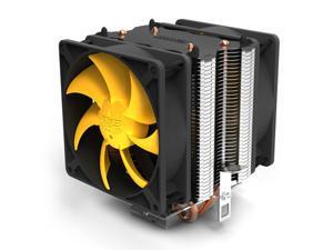 Lotous PCCooler S90D Butterfly Shaped Style Silent Shock-absorbing CPU Cooler with Detachable PWM Fan for Intel AMD (Silver) Lotous PCCooler S90D Butterfly Shaped Style Silent Shock-absorbing CPU Cooler with Detachable PWM Fan for Intel AMD (Silver)