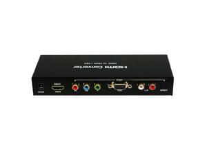 Hongta® Hdmi Hdcp to Rgb Component Ypbpr Vga Converter Support 5.1ch Surround Sound Hongta® Hdmi Hdcp to Rgb Component Ypbpr Vga Converter Support 5.1ch Surround Sound