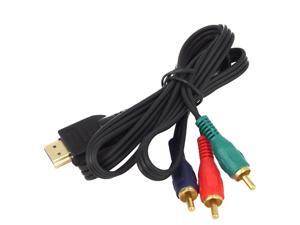 Kenton HDMI To 3-RCA AV Audio Video Component Convert 5.ft Cable HDTV DVD TV Cord Kenton HDMI To 3-RCA AV Audio Video Component Convert 5.ft Cable HDTV DVD TV Cord