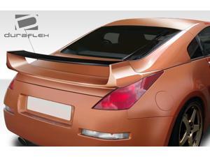 2003-2008 Nissan 350Z 2DR Coupe Duraflex Vader 3 Rear Wing Trunk Lid Spoiler - 1 Piece 2003-2008 Nissan 350Z 2DR Coupe Duraflex Vader 3 Rear Wing Trunk Lid Spoiler - 1 Piece