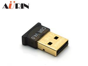 AURIN Micro USB Bluetooth 4.0 Adapter Dongle, Mini Bluetooth 4.0 Adapter with CSR8510 Controller and CSR Harmony-Black AURIN Micro USB Bluetooth 4.0 Adapter Dongle, Mini Bluetooth 4.0 Adapter with CSR8510 Controller and CSR Harmony-Black