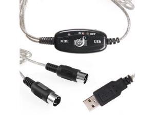 New USB to Midi Keyboard Cable Converter to Pc Music Adapter Usb Data Link to Pc New USB to Midi Keyboard Cable Converter to Pc Music Adapter Usb Data Link to Pc