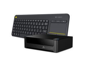 Quantum Byte Fanless Windows Mini Desktop PC with Windows 10 Bundled with the Logitech Wireless Touch Keyboard K400 Plus Quantum Byte Fanless Windows Mini Desktop PC with Windows 10 Bundled with the Logitech Wireless Touch Keyboard K400 Plus