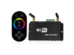 All-purpose WiFi LED Controller w/ RF Remote - Multi-zone RGB/Dual/Single Color LED Dimmer Controller - Compatible with Android & IOS Smart Phones All-purpose WiFi LED Controller w/ RF Remote - Multi-zone RGB/Dual/Single Color LED Dimmer Controller - Compatible with Android & IOS Smart Phones
