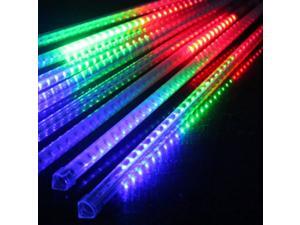 Set of 10,12V RGB LED Meteor Shower Lights - Double Sided 80cm(31.5'')/78LEDs for Wedding Party Christmas Holiday Garden Decoration - 5 Colors Changing - Waterproof MSL-09 Set of 10,12V RGB LED Meteor Shower Lights - Double Sided 80cm(31.5'')/78LEDs for Wedding Party Christmas Holiday Garden Decoration - 5 Colors Changing - Waterproof MSL-09