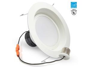 19Watt 6-inch ENERGY STAR UL-classified Dimmable Retrofit LED Recessed Lighting Fixture - 5000K Daylight LED Ceiling Light - 1200LM 120W Equivalent Recessed Downlight 19Watt 6-inch ENERGY STAR UL-classified Dimmable Retrofit LED Recessed Lighting Fixture - 5000K Daylight LED Ceiling Light - 1200LM 120W Equivalent Recessed Downlight