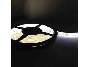 Warm White/Daylight Dual Color 16.4ft (5m) Flexible LED Strip Lights - 3000k-6000k Adjustable - 24v Input 600SMD 3528 LEDs, Non-waterproof Warm White/Daylight Dual Color 16.4ft (5m) Flexible LED Strip Lights - 3000k-6000k Adjustable - 24v Input 600SMD 3528 LEDs, Non-waterproof